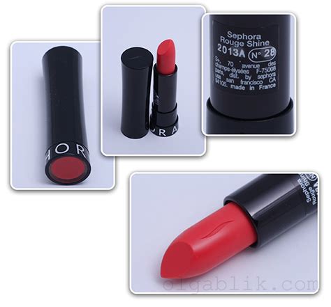 » Губная помада Sephora Rouge Shine Lipstick — отзывы и свотчи