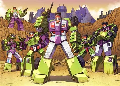 Constructicons Scrapper Scavenger Hook Bonecrusher Long Haul And Mixmaster G1 By Dan The Ar