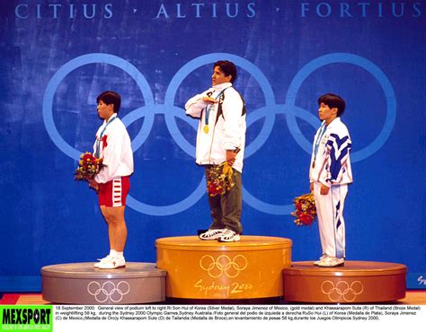 Soraya Jiménez primera mujer mexicana en ganar el oro olímpico