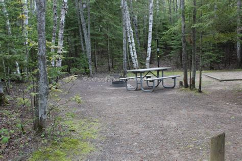 Photo Of Campsite 20 In Twelvemile Beach Campground At Pictured Rocks