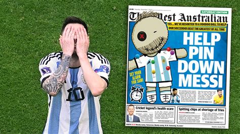 Un Medio De Australia Insta A Pinchar Un Mu Eco Vud De Messi Para