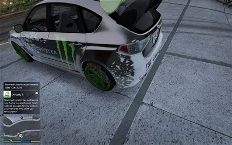 Ken Block Livery 2008 Gymkhana Subaru Impreza Wrx Sti Gta5