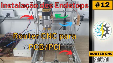 Router CNC para produzir PCB PCI Instalação e Configuração dos