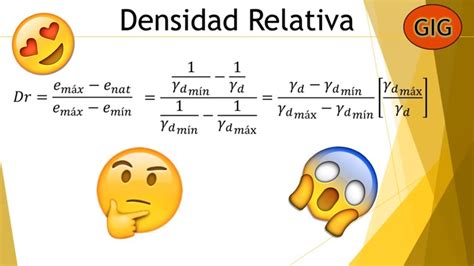 Deducción De La Densidad Relativa ⛰mecánica De Suelos Youtube