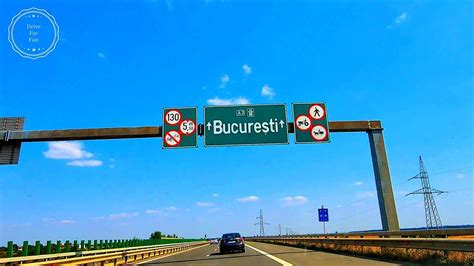 Driving On The A Highway Ploiesti Bucharest Youtube