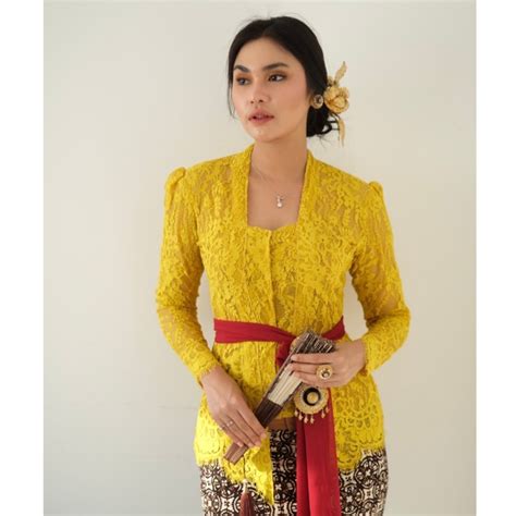 Jual Lace Cord Cammile Kebaya Bali Kebaya Modern Pakaian Kondangan