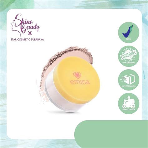 Jual Emina Daily Matte Loose Powder Bedak Tabur Shopee Indonesia