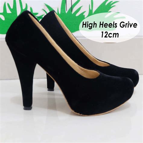 Sepatu Heels Hitam Polos Sepatu Kita