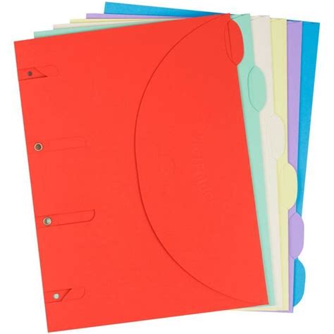 6 Chemises De Classement Smartfolder® Paquet De Couleurs Assorties