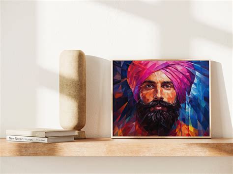 Eternal Vigil Sikh Poster Sikh Wall Art Sikh Art Sikh Prints Sikh Ts