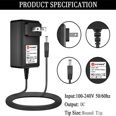 Pkpower Ac Adapter For Zmodo Fj Sw U Shenzhen Fujia Switching Dc