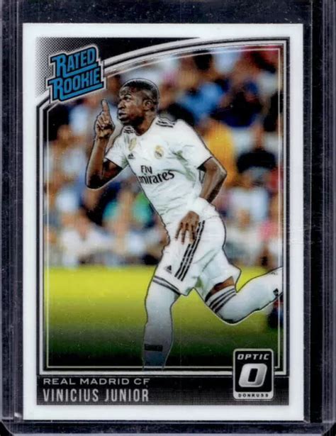 Donruss Vinicius Junior Recrue Class E Rc Real Madrid Eur