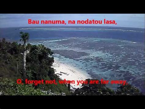 Isa Lei The Fijian Farewell Song With Lyrics From Fijian And