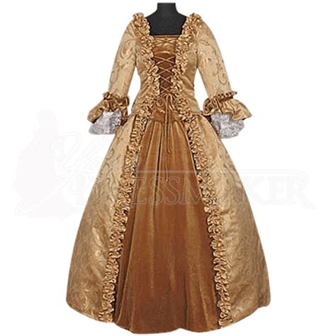 Baroque Renaissance Gown Custom Mci 104 C By Medieval And