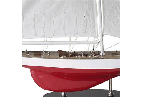 Yacht Ranger Model 1937 Famous Americas Cup Racing Sailboat