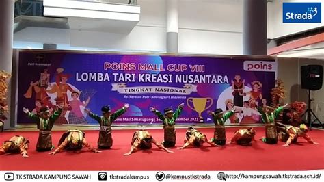 Raih Juara Dan Dalam Lomba Tari Kreasi Daerah Nusantara Tingkat