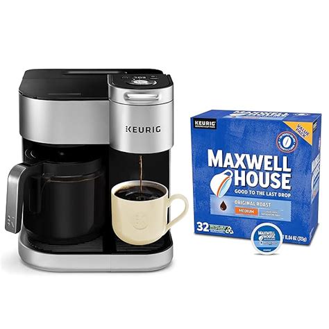 Keurig K Duo Special Edition Single Serve And Carafe Coffee Maker With Maxwell House Original