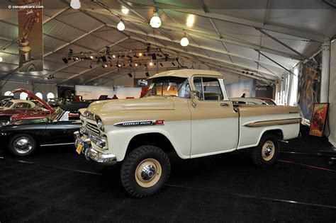 1959 Chevrolet Apache 3100 Apache Fleetside Deluxe Napco Conceptcarz