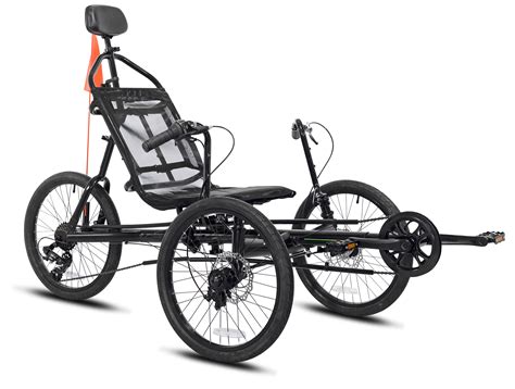 Kent 20 Cavalier Recumbent 3 Wheel Bike Trike Black