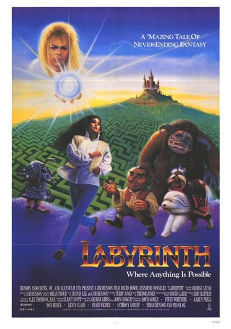 Labyrinth Movie Poster 3 Of 4 Imp Awards