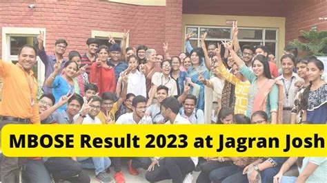 Meghalaya MBOSE HSSLC Results 2023 Declared Check At Jagran Josh Get