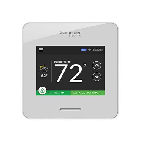 Schneider Electric Wiser Air Wi Fi Smart Programmable Thermostat With