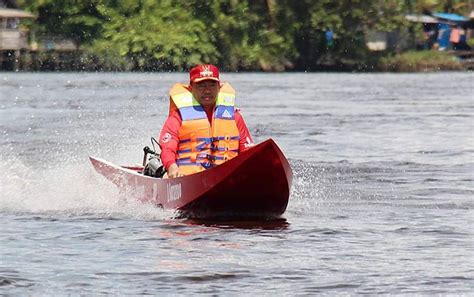 Peserta Luar Daerah Ikut Ramaikan Lomba Balap Ketinting Di Seruyan