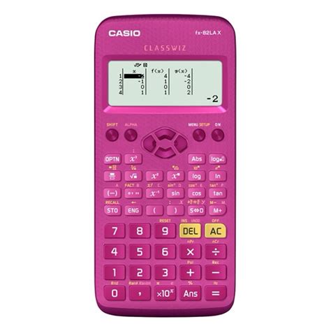 Calculadora Cientifica Casio 82laplus Color Rosado Kemik Guatemala