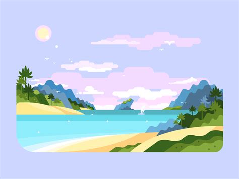 Beach Illustration Kit