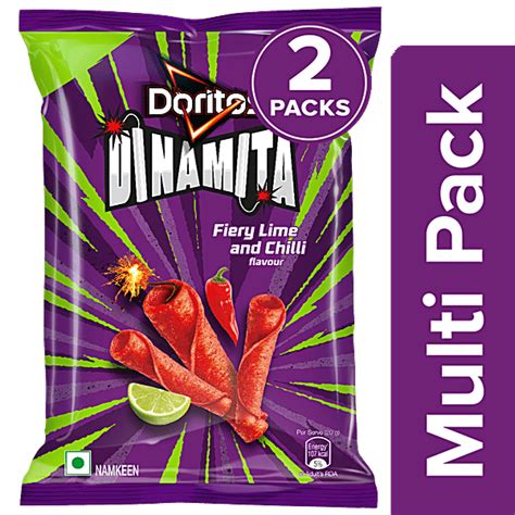 Buy Doritos Dinamita Tortilla Chips Fiery Crunchy Nachos Snacks