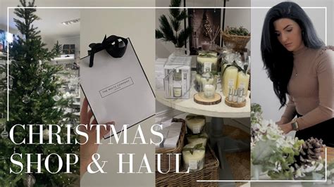 Christmas Decor Shopping Haul Vlog Cosy Festive Vlog Tk Maxx Next