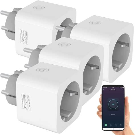 Luminea Home Control Er Set Wlan Steckdosen Energiekostenmesser App