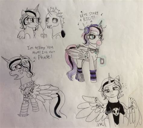 Goth Flurry Heart Equestria Unofficial Fan Club Amino