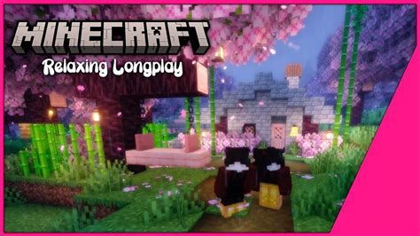 🌧️minecraft Relaxing Longplay How To Build A Cherry Blossom Survival