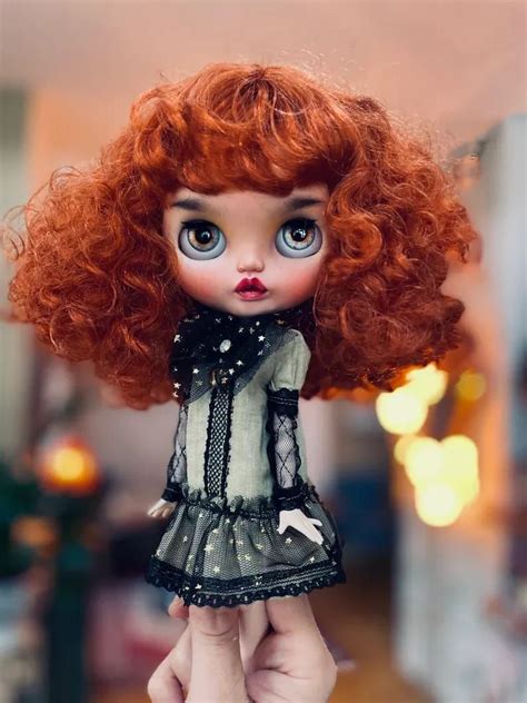 Blythe Custom Doll Amber Natural Hairs By Sabridollsmarket Artofit