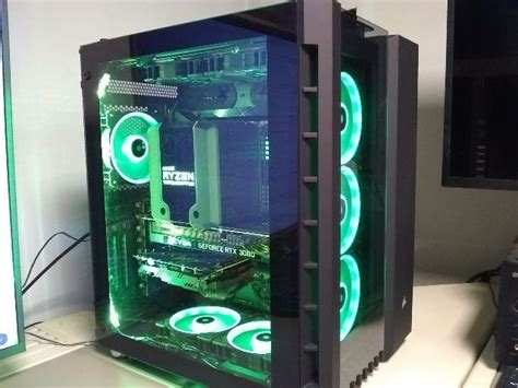 big green machine micro center build