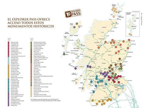 Mapas planos y callejeros de Escocia Guía Blog Escocia Turismo y