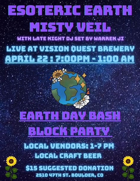Earth Day Festival – VisionQuest Brewing, Boulder, Colorado