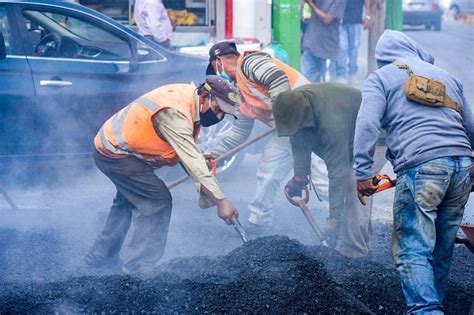 Arranca En Tula De Allende Programa De Bacheo En El Primer Cuadro De La