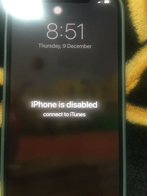 My Phone Says IPhone Disabled Connect To Apple Community