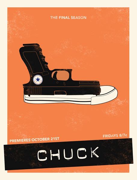 Minimal Movie Posters | Chuck tv show, Chucks, Film posters minimalist