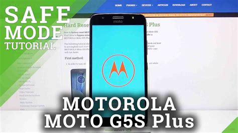 How To Enable Safe Mode On MOTOROLA Moto G5S Plus Turn On Safe Mode