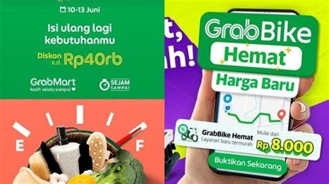 Kode Promo Grab Hari Ini Juni Grabbike Cuma Rp Ribu