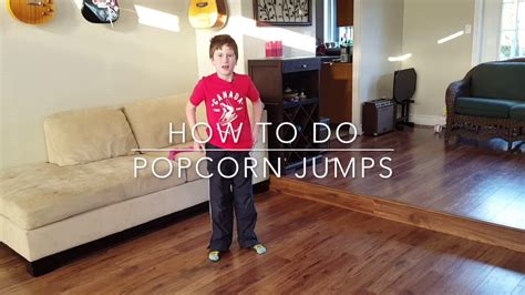 How To Do A Popcorn Jump Youtube