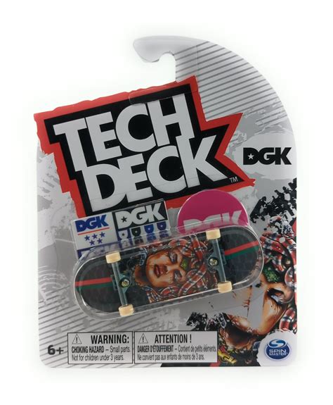 Tech Deck DGK Skateboards Medusa Rare Complete 96mm Fingerboard ...