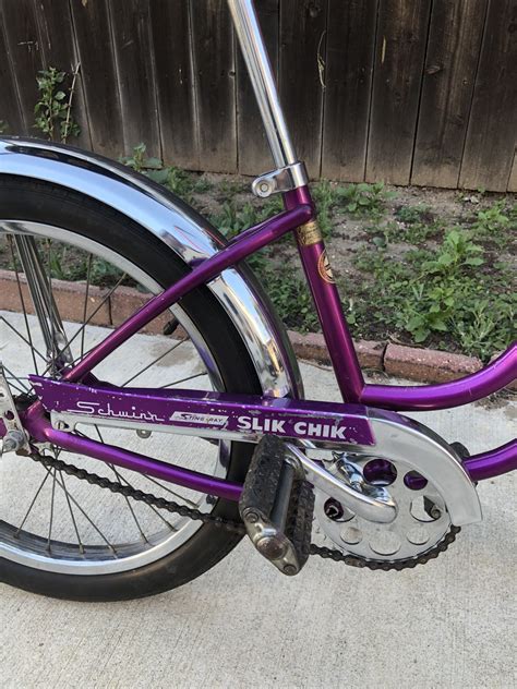 Sold N4 Schwinn Slik Chik Stingray Shorty Archive Sold Or