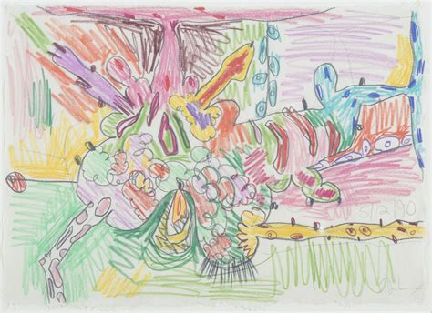 Drawings Carroll Dunham Works Gladstone