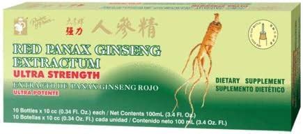 Prince Of Peace Red Panax Ginseng Extracto Ultra Fuerza 34 Oz 10