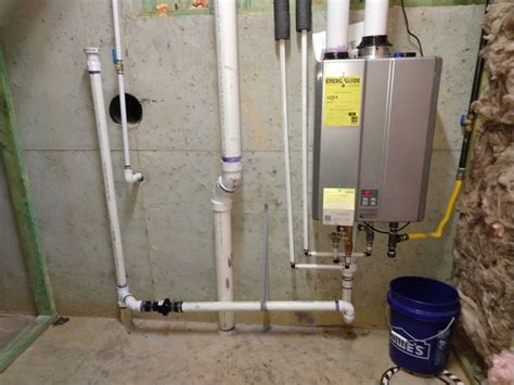 Tankless water heater condensate drainage problem | Terry Love Plumbing ...