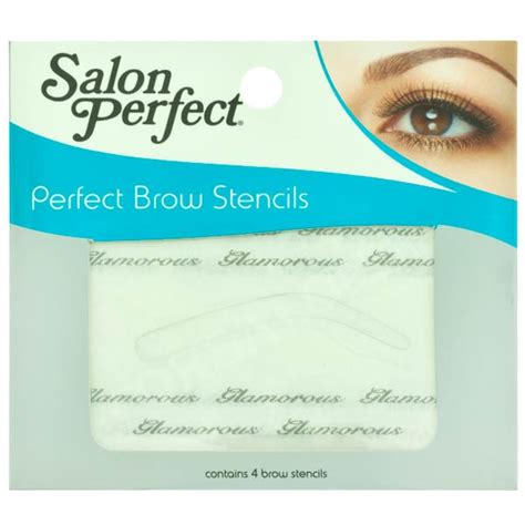Трафареты для бровей Salon Perfect. 4 шт - купить в интернет-магазине ...